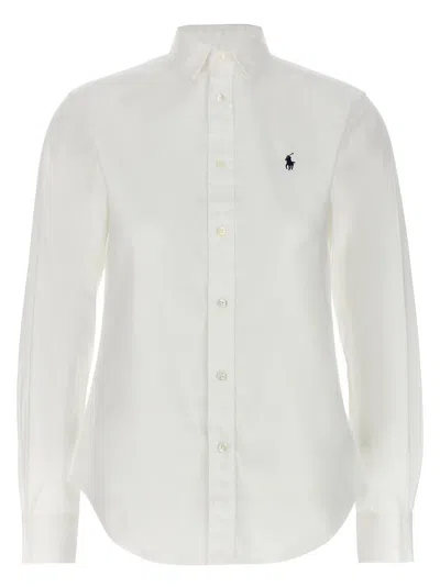 POLO RALPH LAUREN WHITE LOGO SHIRT