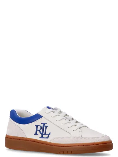Ralph Lauren White Logo Sneakers