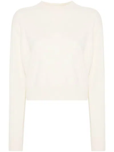 Ralph Lauren White Polo Pony Sweater