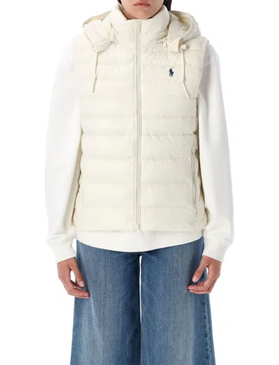 Ralph Lauren White Quilted Jacket
