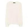 Ralph Lauren White Sweaters In Neutral