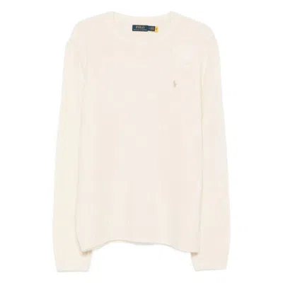 RALPH LAUREN WHITE SWEATERS