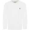 Ralph Lauren White T-shirt For Boy With Pony Logo In White