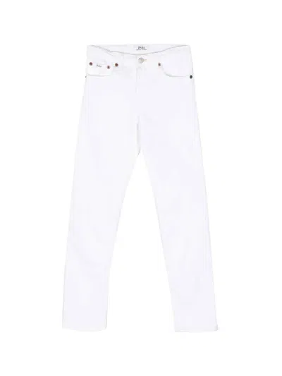 Ralph Lauren Kids' White Trousers Boy