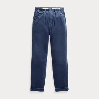 Ralph Lauren Whitman Relaxed Fit Corduroy Pant In Blue
