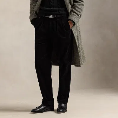 Ralph Lauren Whitman Relaxed Fit Corduroy Pant In Black