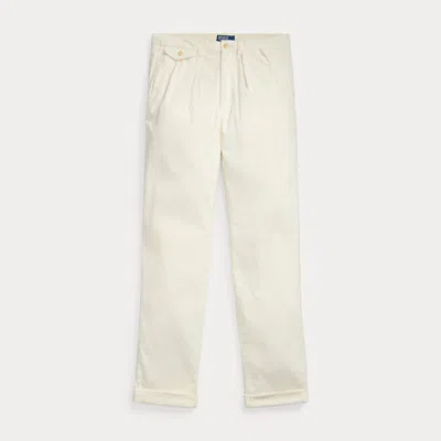 Ralph Lauren Whitman Relaxed Fit Corduroy Pant In White