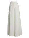 Ralph Lauren Wide-leg Cargo Trousers In White