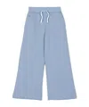 Polo Ralph Lauren Wide-leg Jersey Trousers In Blue