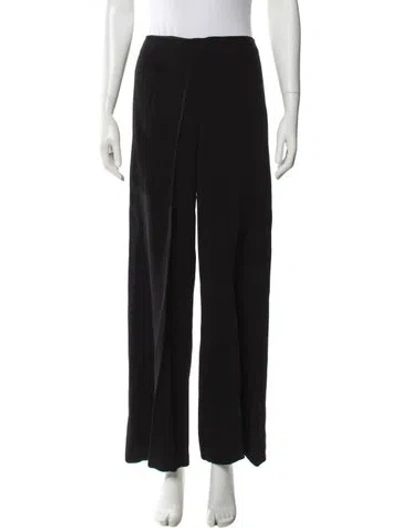Pre-owned Ralph Lauren Wide Leg Pants In Black
