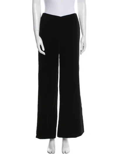 Pre-owned Ralph Lauren Wide Leg Pants In Black