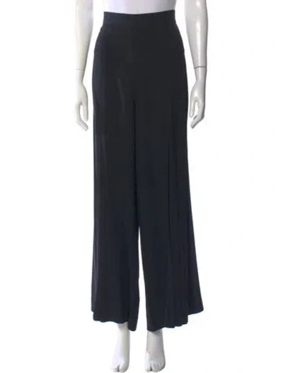Pre-owned Ralph Lauren Wide Leg Pants In Black