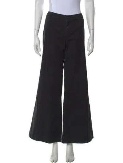 Pre-owned Ralph Lauren Wide Leg Pants In Black