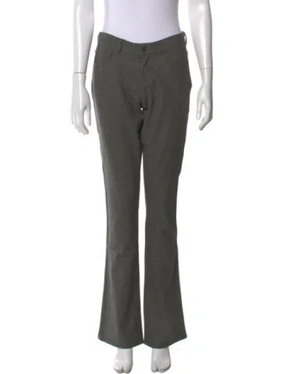 Pre-owned Ralph Lauren Wide Leg Pants In Gray