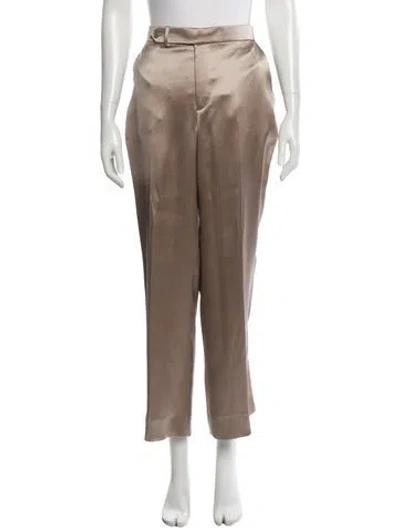 Pre-owned Ralph Lauren Wide Leg Pants In Neutral