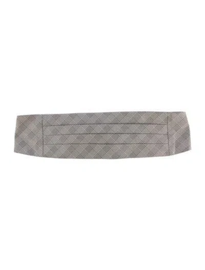 Pre-owned Ralph Lauren Wide Silk Waist Belt