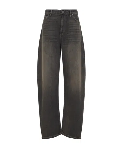 Ralph Lauren Wide-leg Jeans In Brown