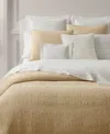 Ralph Lauren Wiley Cotton Jacquard Quilt, Full/queen In True Tan