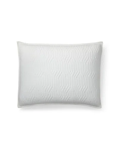 Ralph Lauren Wiley Cotton Sham, King In White