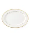 Ralph Lauren Wilshire Oval Platter In White