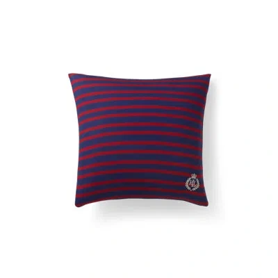 Ralph Lauren Wilson Stripe Throw Pillow In Red