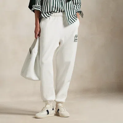 Ralph Lauren Wimbledon Crest Fleece Sweatpant
