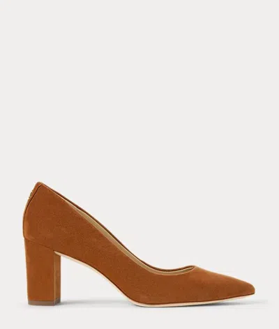 Ralph Lauren With Heel In Brown