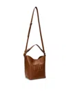 Ralph Lauren Witley Logo-embossed Leather Bucket Bag