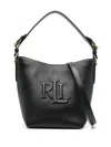 Ralph Lauren Witley Md Bk Bucket Bag Medium In Black