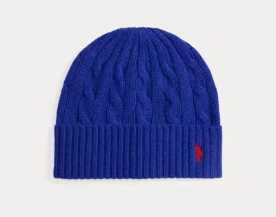 Ralph Lauren Wl Cs Cbl Bn Hat In Blue