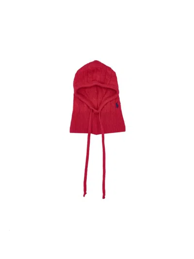 Ralph Lauren Wl Cshmr Cbl-hat In Red