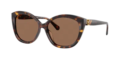 Polo Ralph Lauren Ralph Lauren Woman Sunglass Rl8225u In Brown