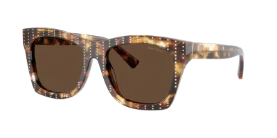 Ralph Lauren Woman Sunglass Rl8234bu In Brown