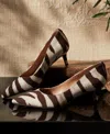 Ralph Lauren Women's Adrienne Slip-on Pointed-toe Pumps In Multi