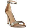 Ralph Lauren Women's Allie Pave-buckle Satin Sandals In Brown