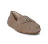 Ralph Lauren Women's Barnsbury Slip-on Driver Loafer Flats In Brown