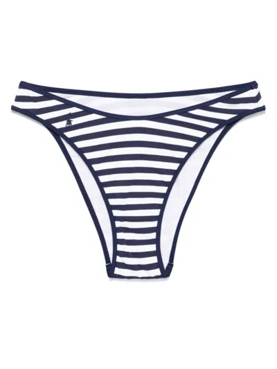 Ralph Lauren Blue Stripe Logo Bikini