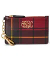 Ralph Lauren Women's Boxed Small Card Case Wallet In Red