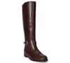 Ralph Lauren Women's Brooke Ii Burnished Leather Tall Boots In Brown