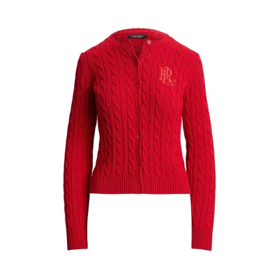 Ralph Lauren Women's Cable-knit Cardigan In Multi