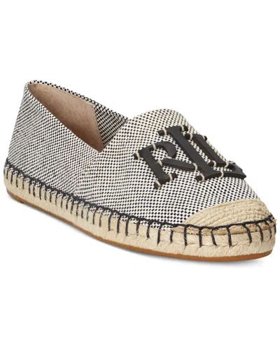 Ralph Lauren Women's Cameron Logo Slip-on Espadrille Flats