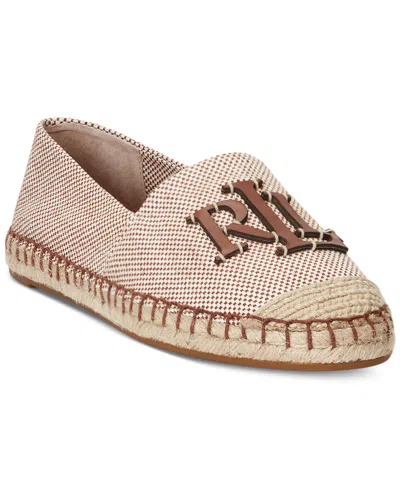 Ralph Lauren Women's Cameron Logo Slip-on Espadrille Flats