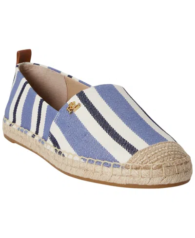 Ralph Lauren Women's Cameryn Nappa Espadrilles Flats In Blue
