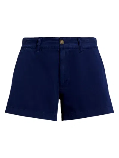 Ralph Lauren Women's Casual Cotton Shorts In Blue
