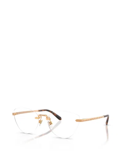 Ralph Lauren Women's Cat Eye Eyeglasses, Rl5134 In Gold