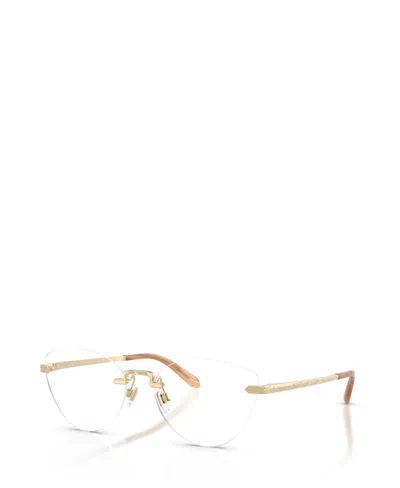 Ralph Lauren Women's Cat Eye Eyeglasses, Rl5134 In Gold