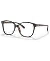 Polo Ralph Lauren Women's Cat Eye Eyeglasses, Rl6222 54 In Shiny Dark Havana