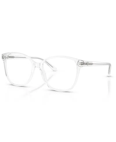 Ralph Lauren Women's Cat Eye Eyeglasses, Rl6222 In Transparent