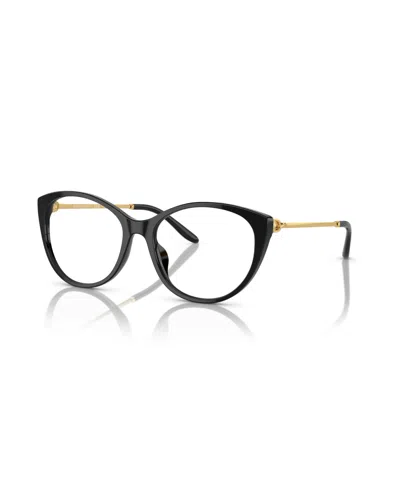 Ralph Lauren Women's Cat Eye Eyeglasses, Rl6239u In Black