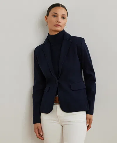 Ralph Lauren Women's Cotton-blend Sweater Blazer